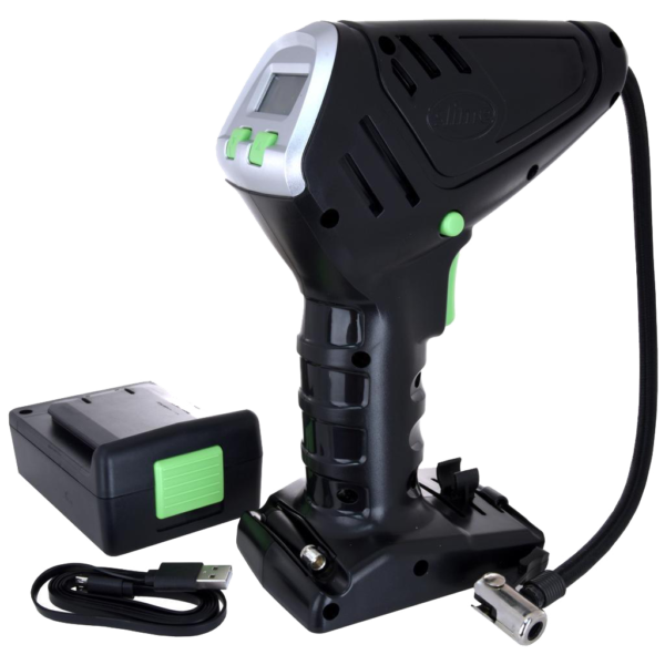 Inflador de neumáticos portátil