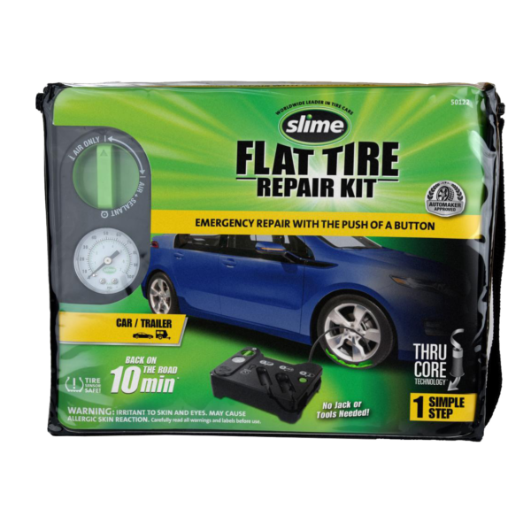 Kit de reparación de llantas desinfladas