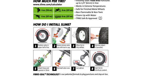 Sellador de neumáticos  para vehículos que no son de carretera